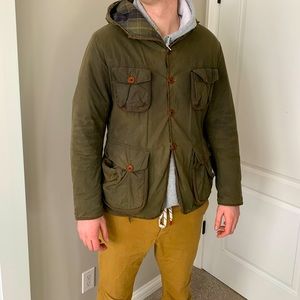 Barbour rare waxed jacket..